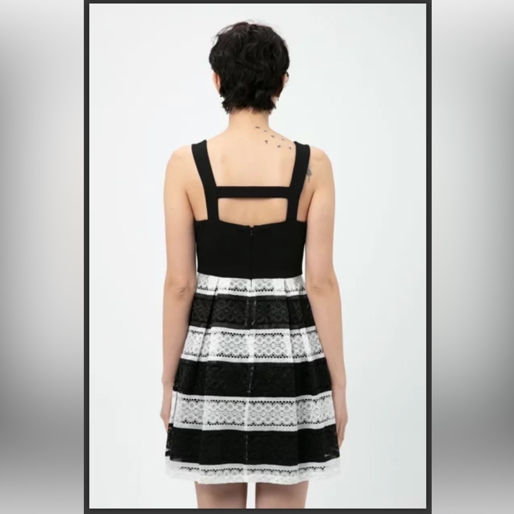 nwt Guess Black And White Dress Size S - Picture 2 of 12